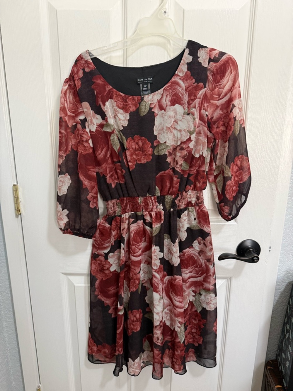 Kate and Lilly Floral Midi Dress